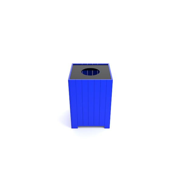 32 gal. Square Trash Can